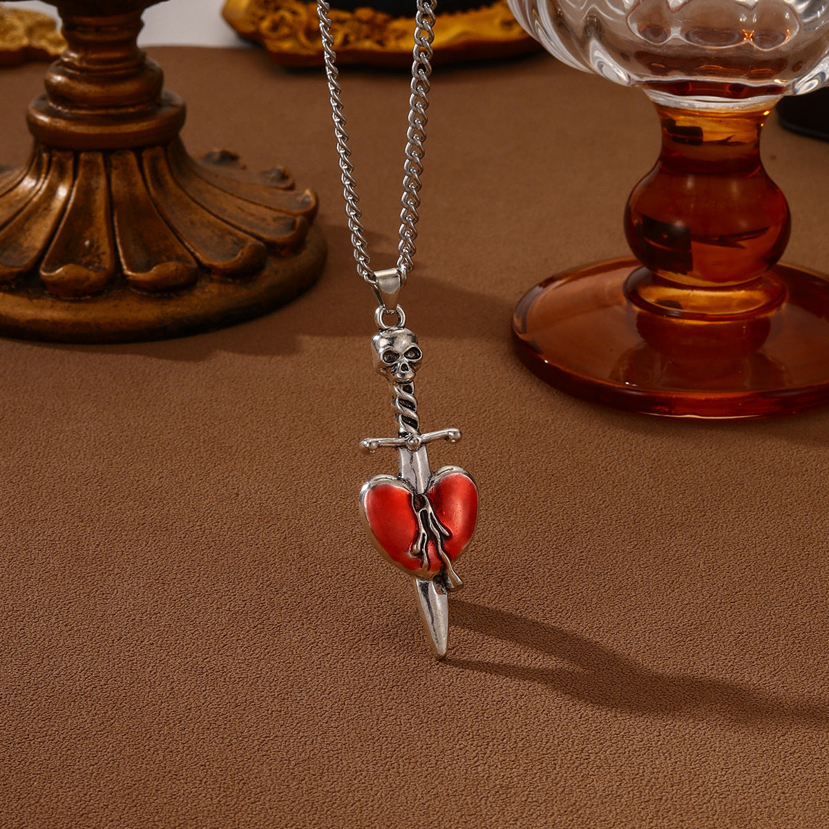 Red Heart Necklace