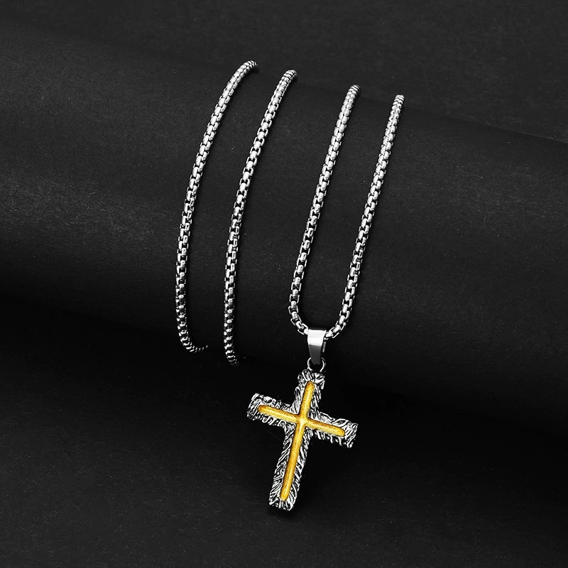 Luxury Gold Cross Necklace