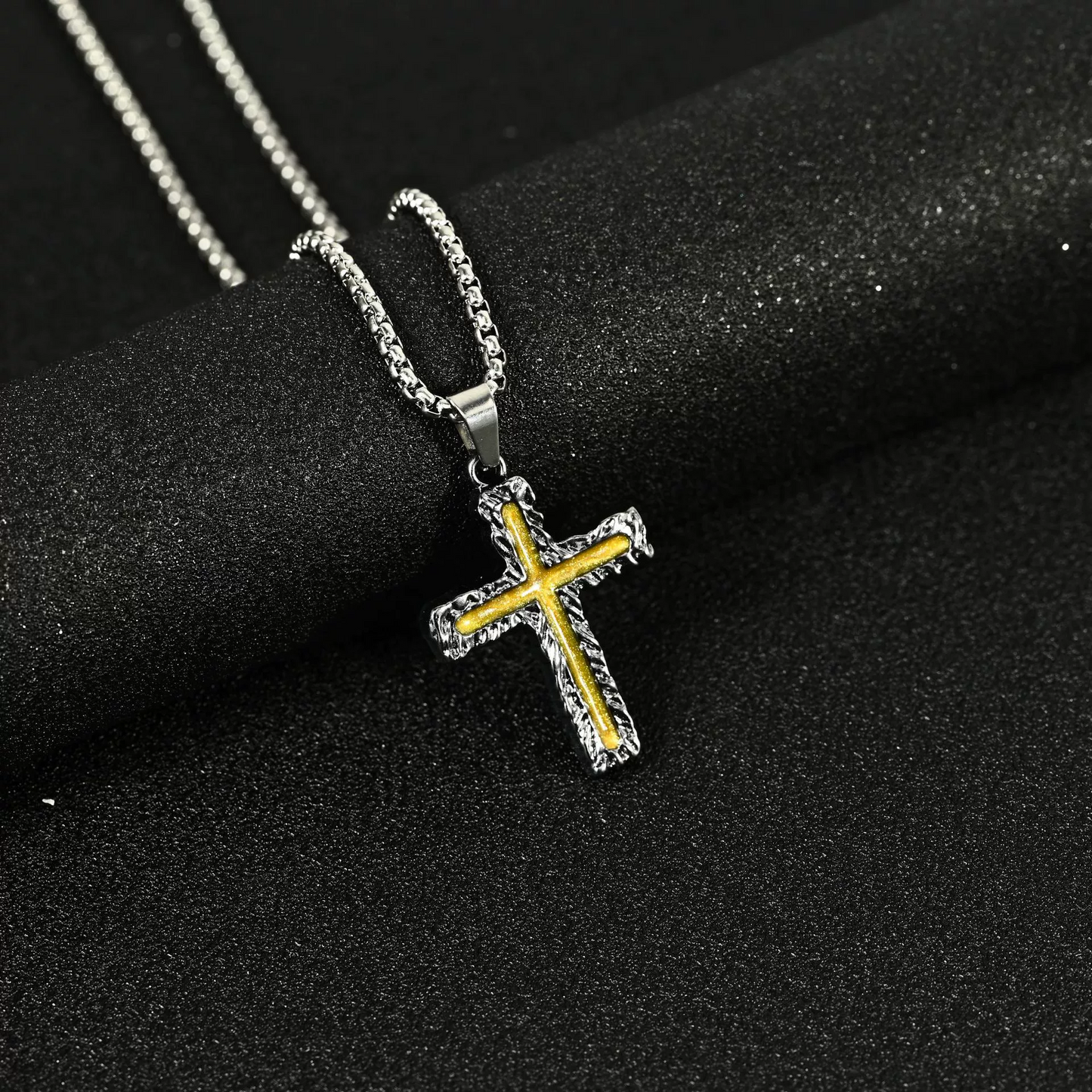 Luxury Gold Cross Necklace