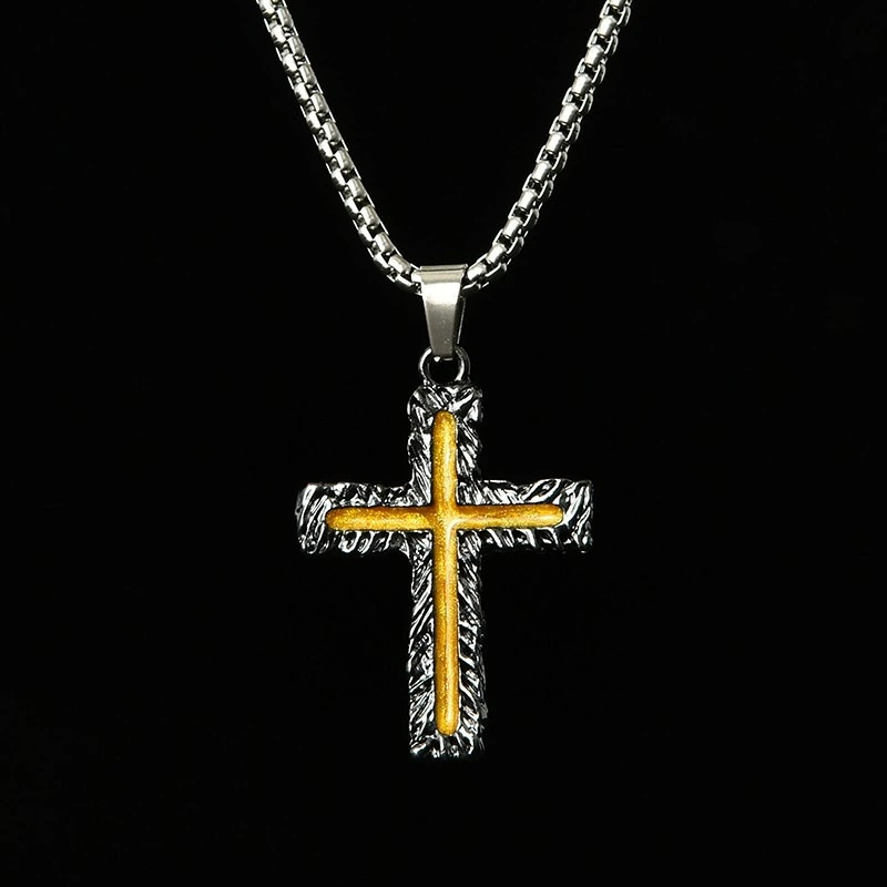 Luxury Gold Cross Necklace