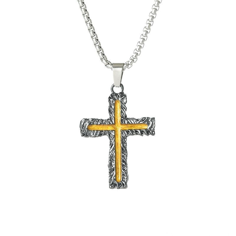 Luxury Gold Cross Necklace