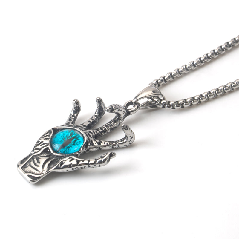 Dragon Eye Hand Necklace