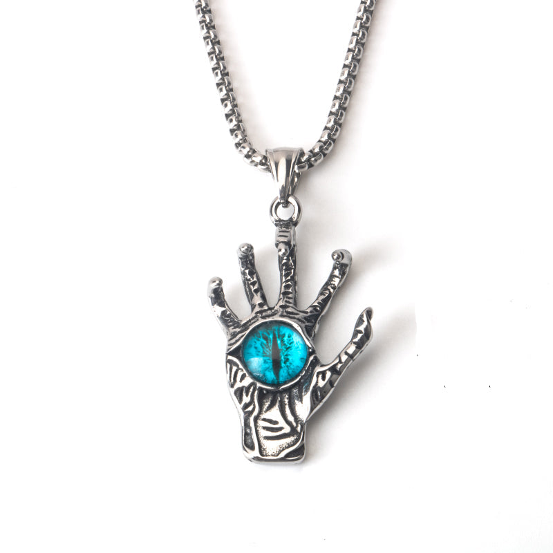 Dragon Eye Hand Necklace