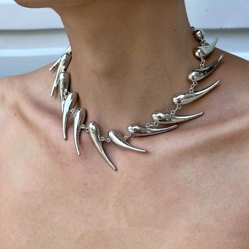 Spikes of Love Necklace