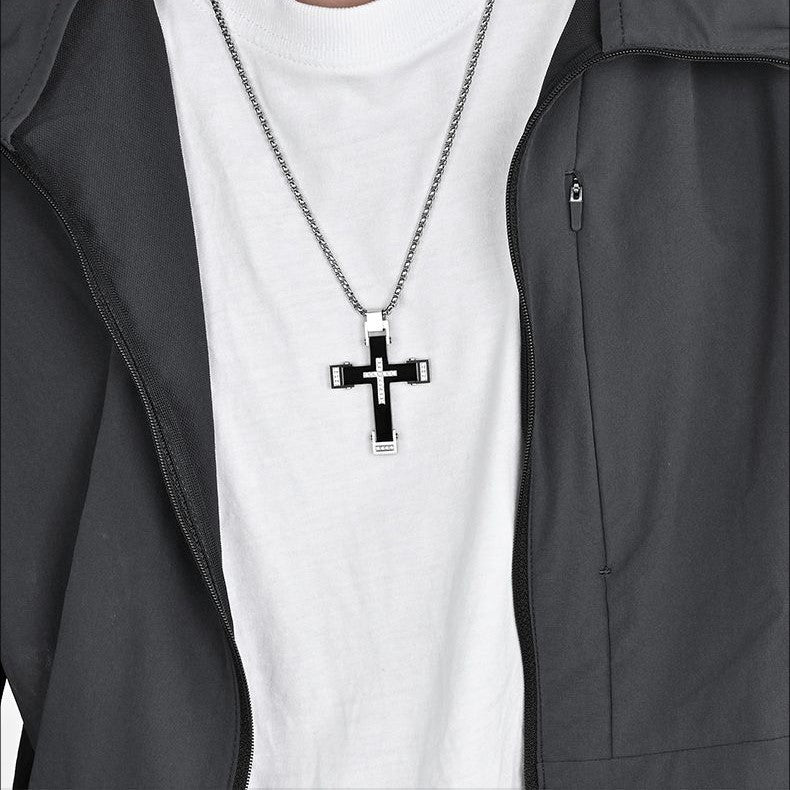 Cold Cross Necklace