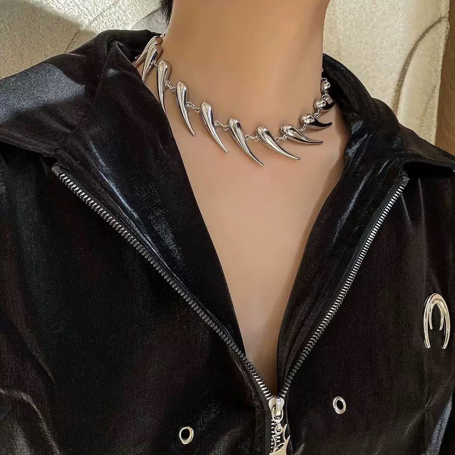 Spikes of Love Necklace