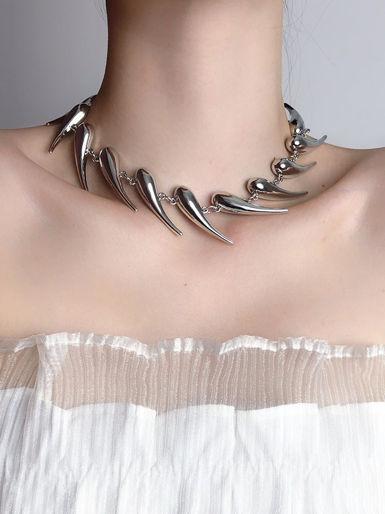 Spikes of Love Necklace