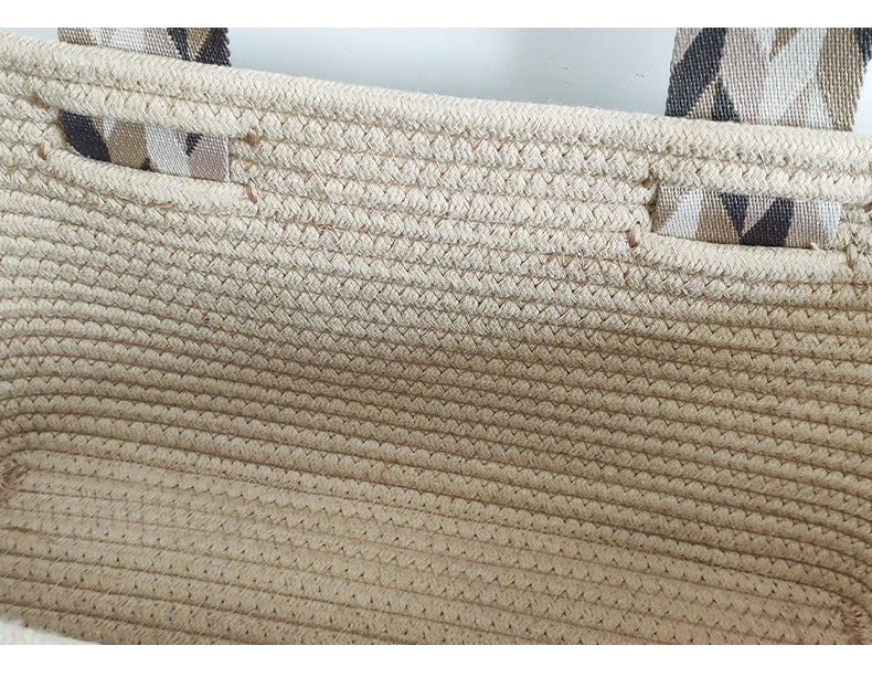 Luxury Thread Straw Bag