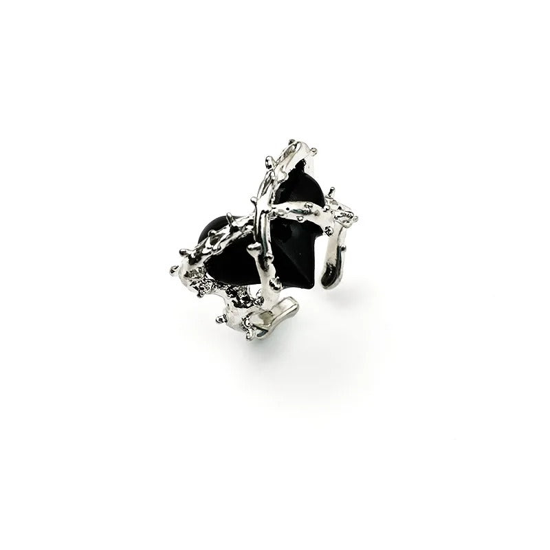 Black Heart Ring