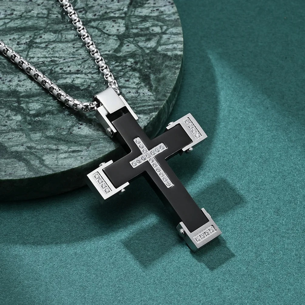 Cold Cross Necklace