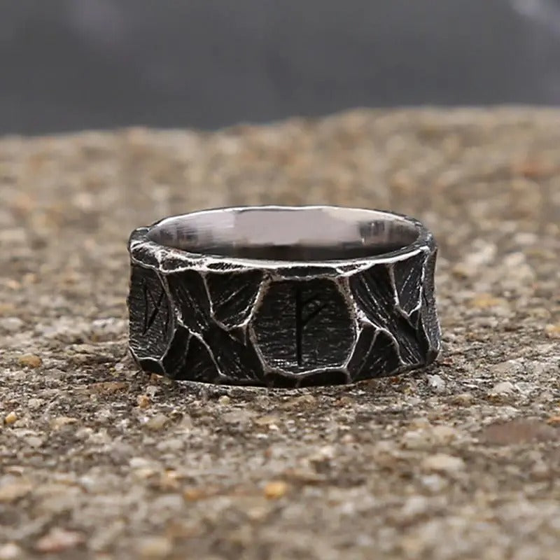 Retro Viking Mens Ring