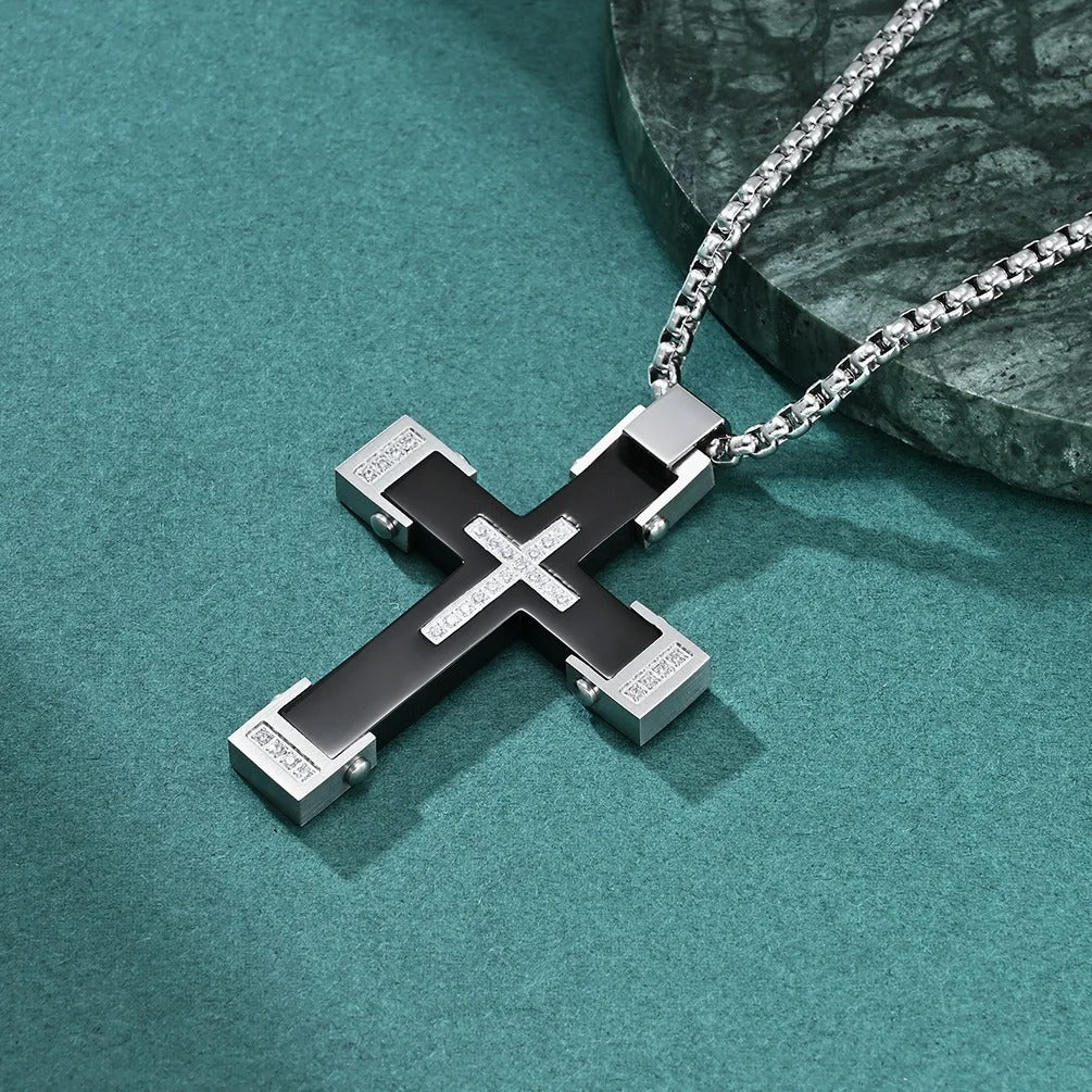 Cold Cross Necklace