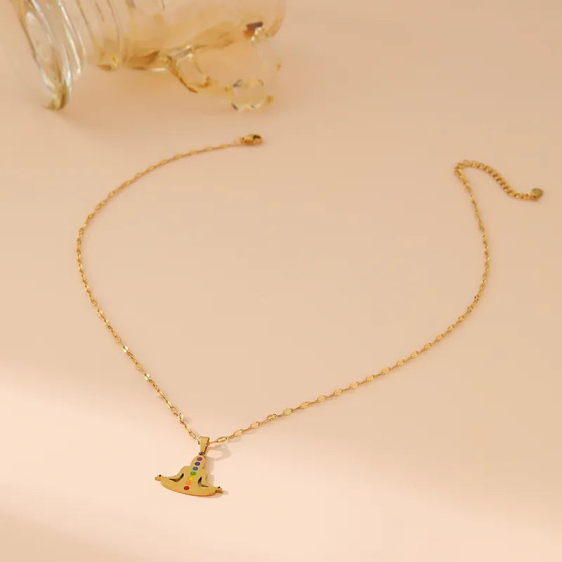 7 Chakra Yoga Lip Chain