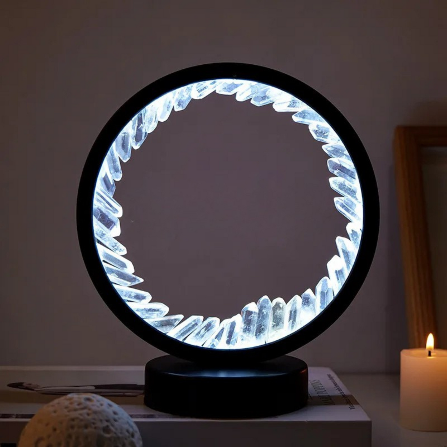 LumenAura - Crystal Harmony Light