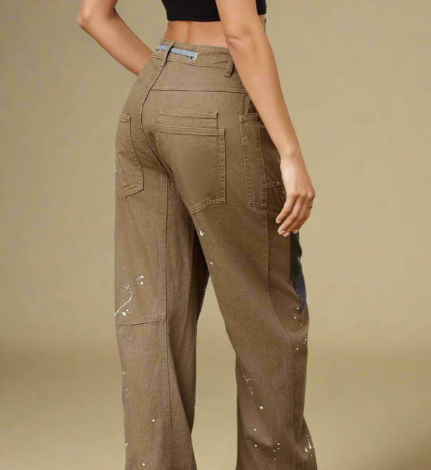 ALBA FIORELLA ARTISAN-INSPIRED PANTS