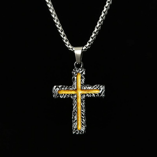 Luxury Gold Cross Necklace