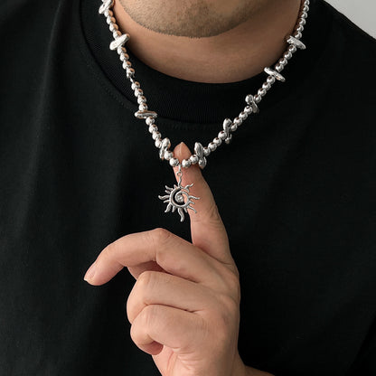 Retro Sun Necklace