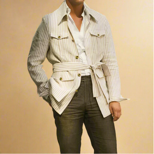 ROBERTO TIZIANO BELTED VEST