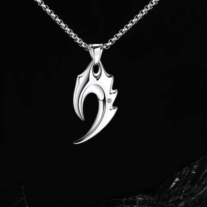 Flame Tooth Necklace