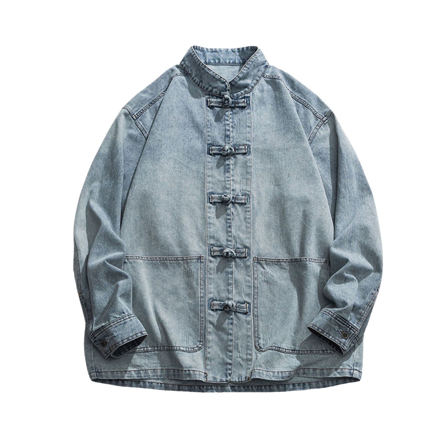 Vintage Wash Denim Kimono