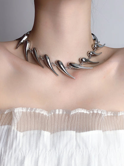 Spikes of Love Necklace