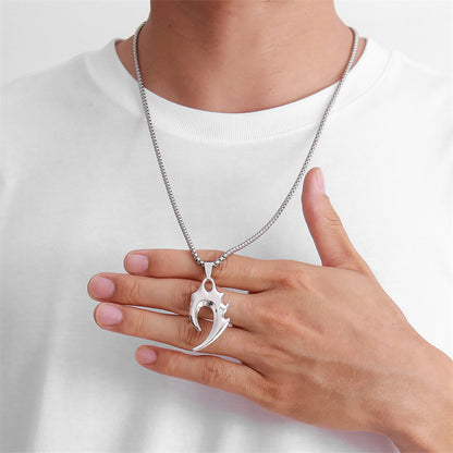 Flame Tooth Necklace