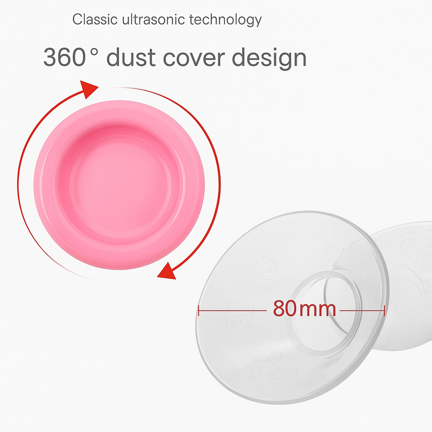 MilkCatcher™-Silicone Breast Pump for Nursing Moms – Manual, Hands-Free, Soft Suction, BPA-Free