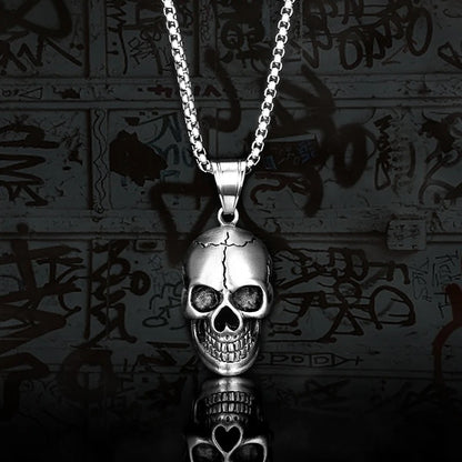 Punk Skull Necklace