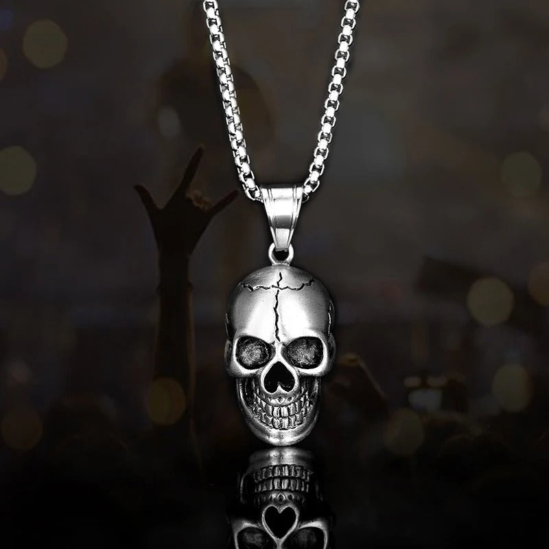 Punk Skull Necklace