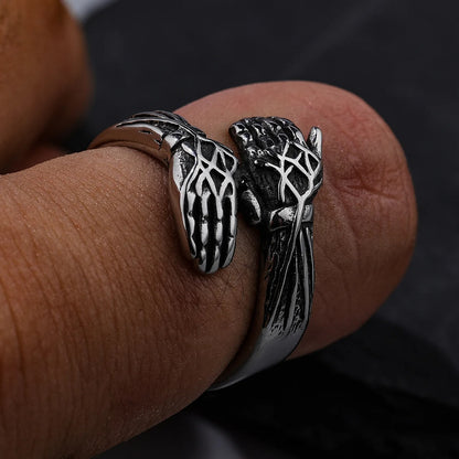 Metal Embrace Ring