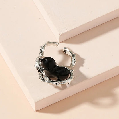 Black Heart Ring