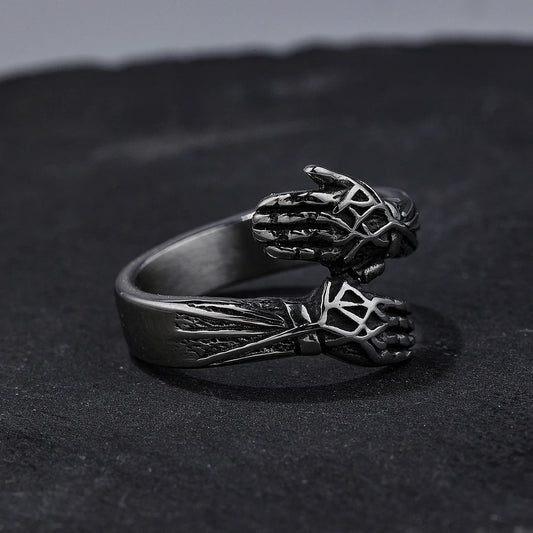 Metal Embrace Ring