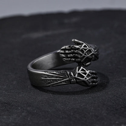Metal Embrace Ring