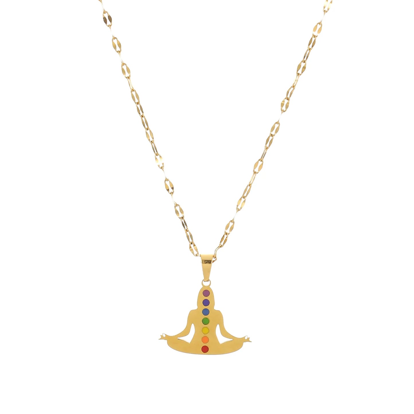 7 Chakra Yoga Lip Chain