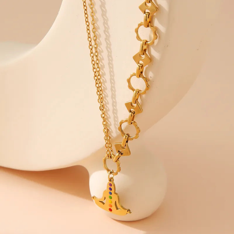 7 Chakra Yoga Lip Chain