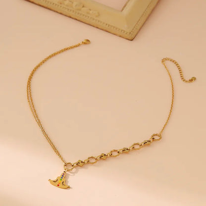 7 Chakra Yoga Lip Chain