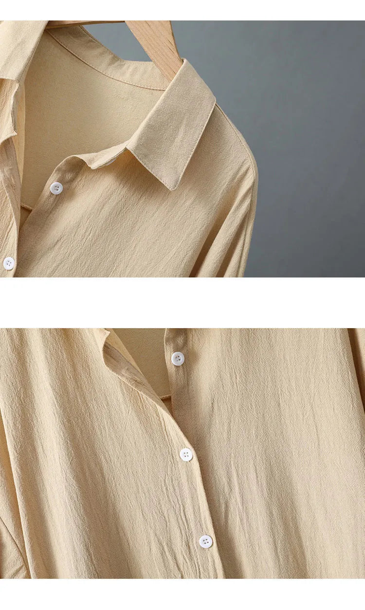 Summer long sleeve blouse